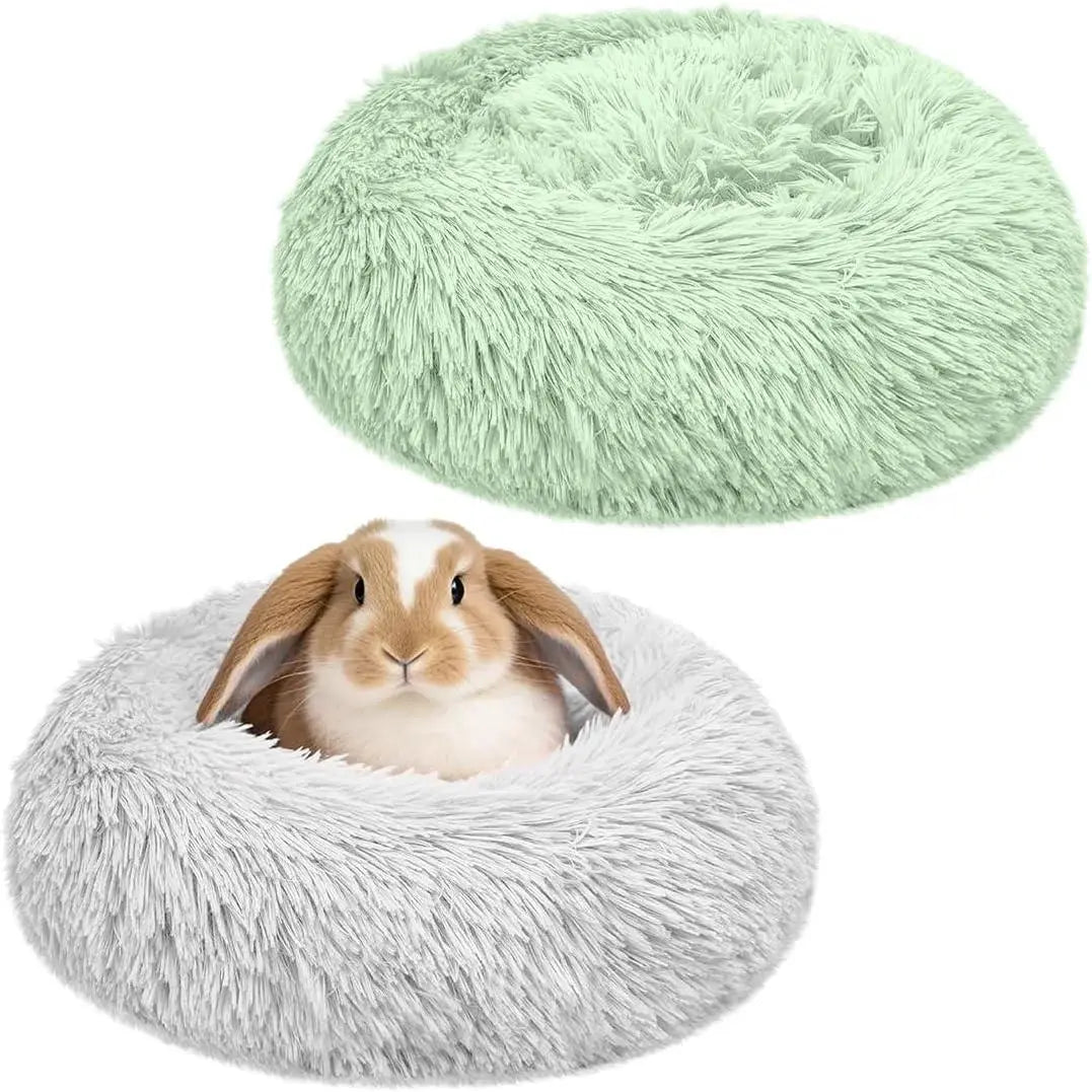 Bunny Bed Hideout Large Soft & Comfortable Small Bedding Cozy Bed Mat Warm Hideaway Cage Accessories for Guinea Pig