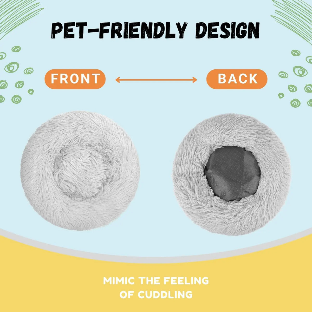 Bunny Bed Hideout Large Soft & Comfortable Small Bedding Cozy Bed Mat Warm Hideaway Cage Accessories for Guinea Pig
