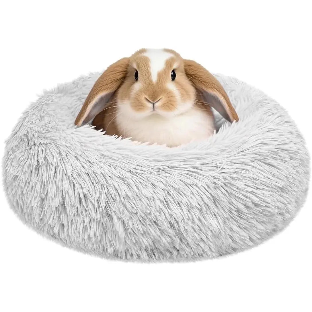 Bunny Bed Hideout Large Soft & Comfortable Small Bedding Cozy Bed Mat Warm Hideaway Cage Accessories for Guinea Pig