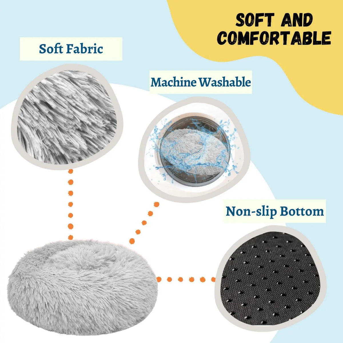 Bunny Bed Hideout Large Soft & Comfortable Small Bedding Cozy Bed Mat Warm Hideaway Cage Accessories for Guinea Pig