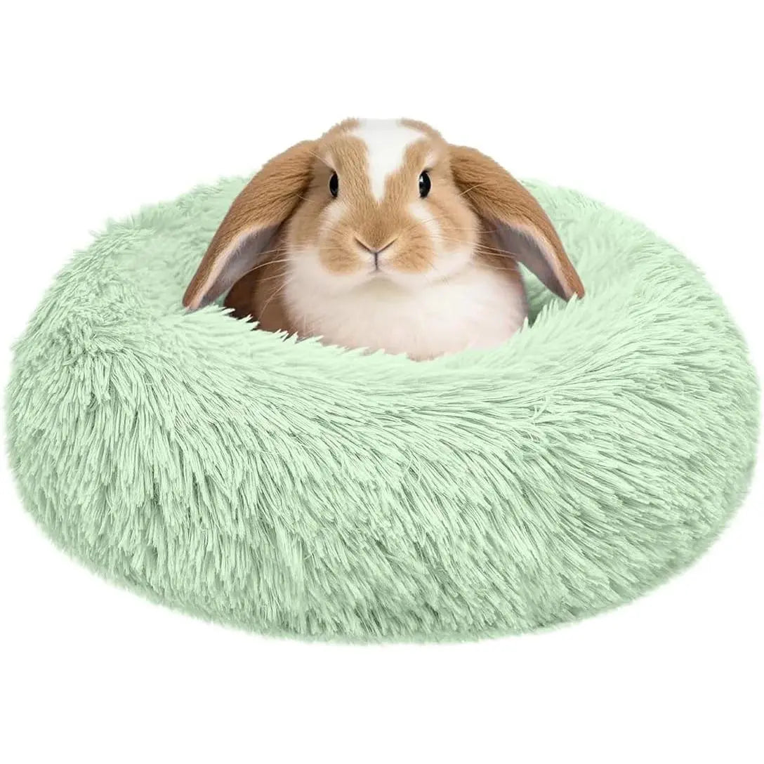 Bunny Bed Hideout Large Soft & Comfortable Small Bedding Cozy Bed Mat Warm Hideaway Cage Accessories for Guinea Pig