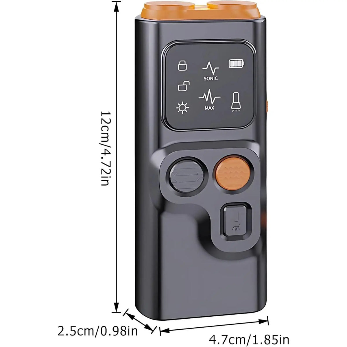 Pet Parade Ultrasonic Dog Bark Suppressor - 4 Training Modes, 50-Foot Range, Safe and Humane Handheld Device for Indoor and Outdoor Use