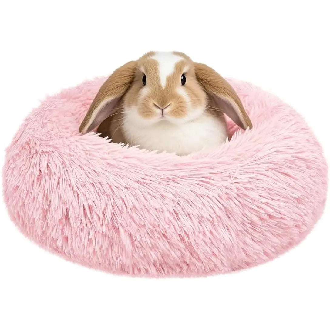 Bunny Bed Hideout Large Soft & Comfortable Small Bedding Cozy Bed Mat Warm Hideaway Cage Accessories for Guinea Pig