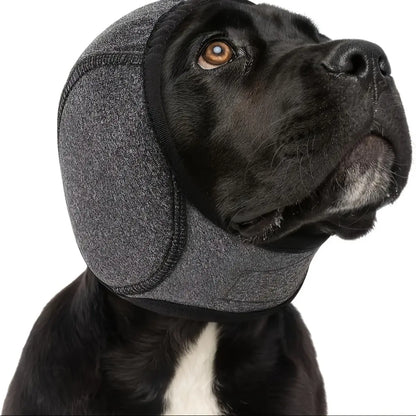 Professional Noise-Canceling Dog Ear Muffs - for Swimming/Thunderstorms/Vet Visits | Breathable Memory Foam, Puppy to Adult Dogs | Anxiety Relief & Secure Fit
